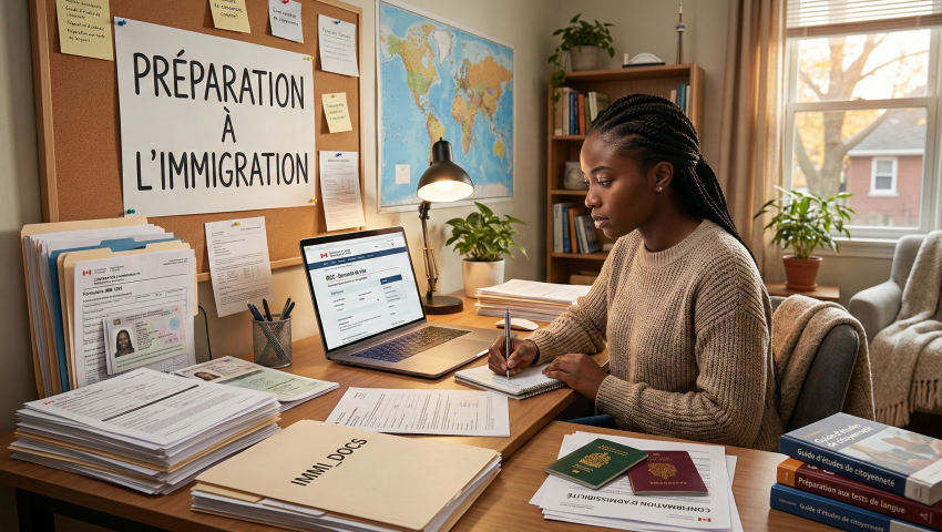 PRÉPARATION À L'IMMIGRATION